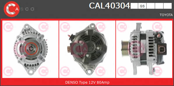 Casco CAL40304GS Alternator CAL40304GS: Buy near me in Poland at 2407.PL - Good price!