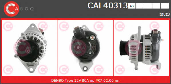 Casco CAL40313AS Alternator CAL40313AS: Dobra cena w Polsce na 2407.PL - Kup Teraz!