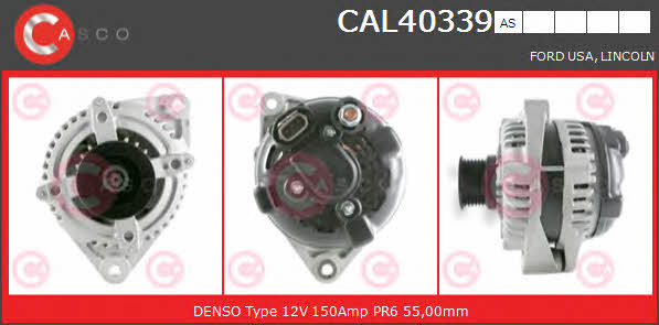 Casco CAL40339AS Генератор CAL40339AS: Отличная цена - Купить в Польше на 2407.PL!