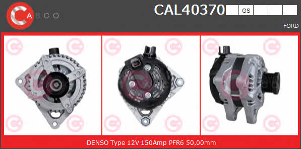 Casco CAL40370GS Alternator CAL40370GS: Buy near me in Poland at 2407.PL - Good price!