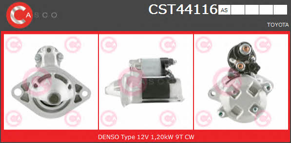 Casco CST44116AS Стартер CST44116AS: Отличная цена - Купить в Польше на 2407.PL!