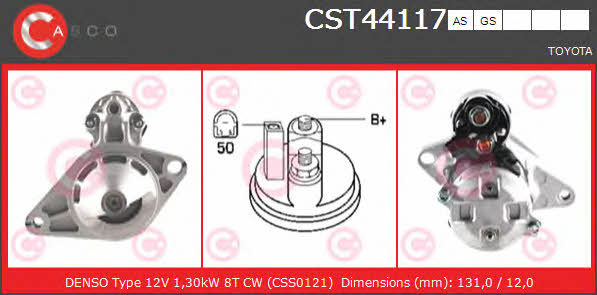 Casco CST44117AS Starter CST44117AS: Buy near me in Poland at 2407.PL - Good price!