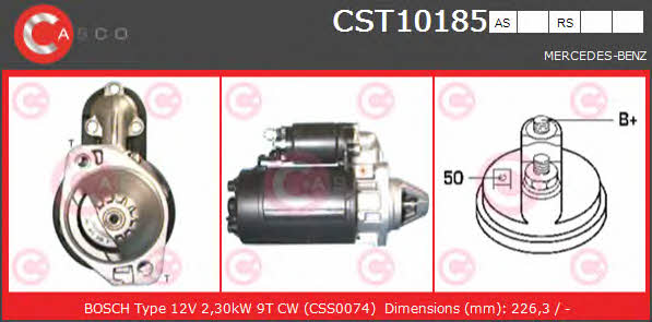 Casco CST10185AS Стартер CST10185AS: Отличная цена - Купить в Польше на 2407.PL!