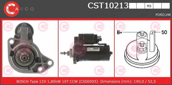 Casco CST10213RS Starter CST10213RS: Buy near me at 2407.PL in Poland at an Affordable price!