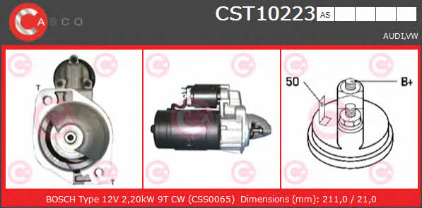 Casco CST10223AS Starter CST10223AS: Buy near me in Poland at 2407.PL - Good price!