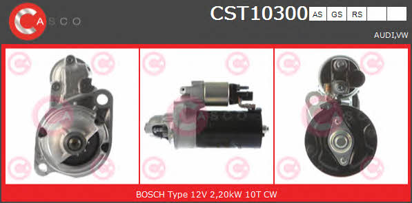 Casco CST10300AS Стартер CST10300AS: Купить в Польше - Отличная цена на 2407.PL!