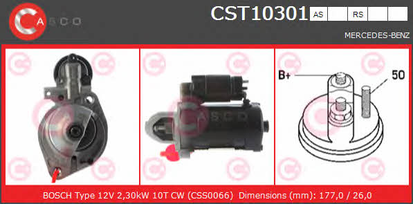 Casco CST10301AS Starter CST10301AS: Buy near me in Poland at 2407.PL - Good price!