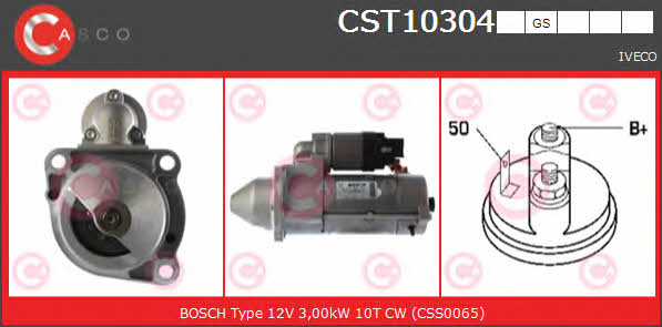 Casco CST10304GS Starter CST10304GS: Buy near me in Poland at 2407.PL - Good price!