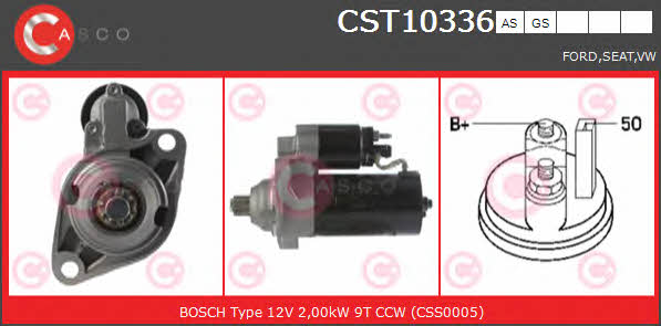 Casco CST10336AS Стартер CST10336AS: Отличная цена - Купить в Польше на 2407.PL!