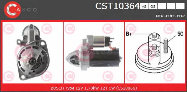Casco CST10364GS Starter CST10364GS: Buy near me in Poland at 2407.PL - Good price!