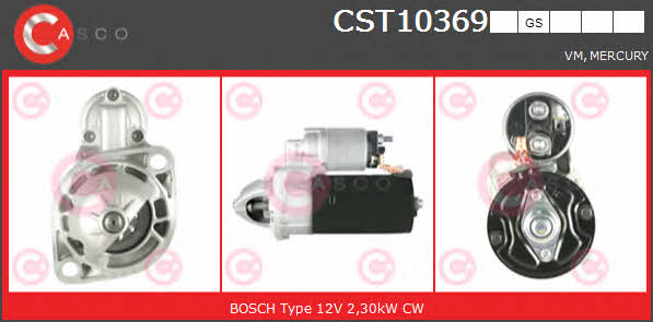 Casco CST10369GS Стартер CST10369GS: Отличная цена - Купить в Польше на 2407.PL!