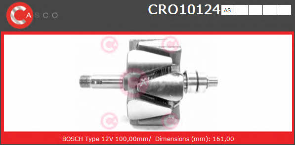 Casco CRO10124AS Ротор генератора CRO10124AS: Отличная цена - Купить в Польше на 2407.PL!