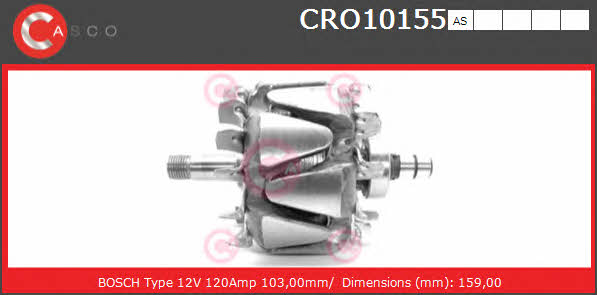 Casco CRO10155AS Läufer, generator CRO10155AS: Kaufen Sie zu einem guten Preis in Polen bei 2407.PL!