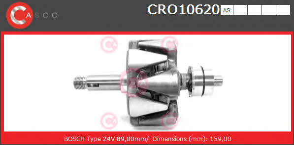 Casco CRO10620AS Ротор генератора CRO10620AS: Отличная цена - Купить в Польше на 2407.PL!