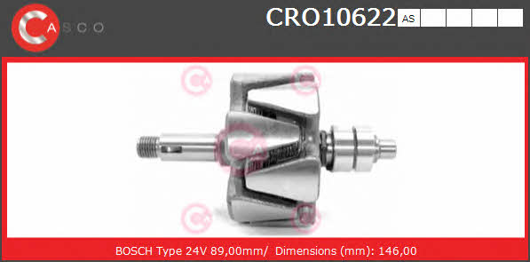 Casco CRO10622AS Ротор генератора CRO10622AS: Отличная цена - Купить в Польше на 2407.PL!