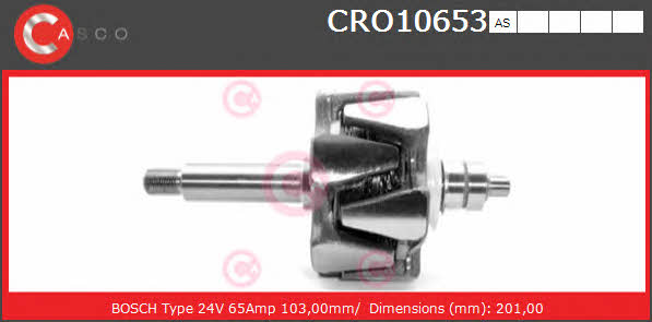 Casco CRO10653AS Ротор генератора CRO10653AS: Отличная цена - Купить в Польше на 2407.PL!