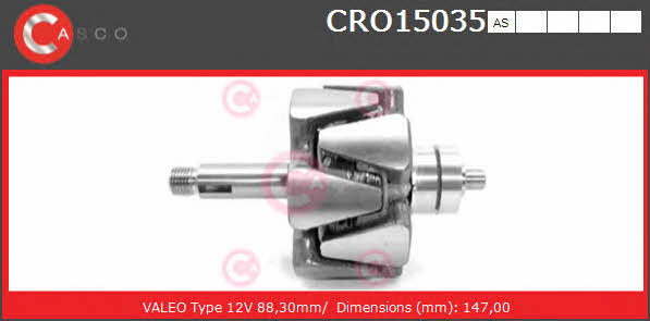 Casco CRO15035AS Ротор генератора CRO15035AS: Отличная цена - Купить в Польше на 2407.PL!