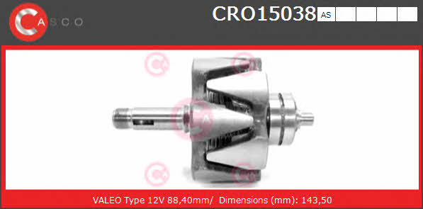 Casco CRO15038AS Ротор генератора CRO15038AS: Купить в Польше - Отличная цена на 2407.PL!