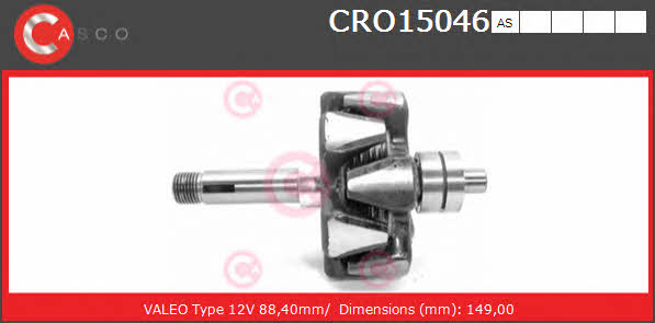 Casco CRO15046AS Ротор генератора CRO15046AS: Отличная цена - Купить в Польше на 2407.PL!