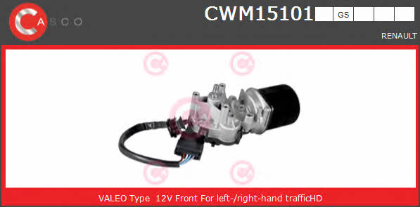 Casco CWM15101GS Silnik wycieraczki szyby CWM15101GS: Dobra cena w Polsce na 2407.PL - Kup Teraz!
