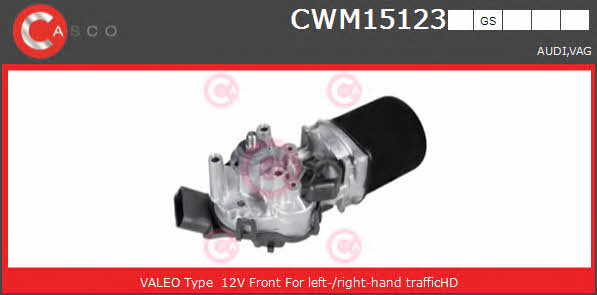 Casco CWM15123GS Мотор склоочисника CWM15123GS: Приваблива ціна - Купити у Польщі на 2407.PL!
