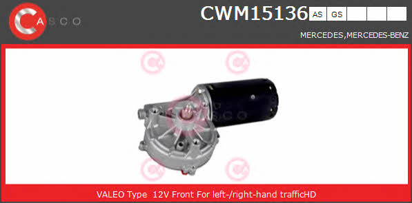 Casco CWM15136AS Wipe motor CWM15136AS: Buy near me in Poland at 2407.PL - Good price!