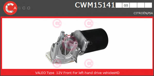 Casco CWM15141GS Wipe motor CWM15141GS: Buy near me in Poland at 2407.PL - Good price!