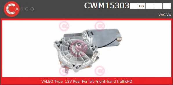 Casco CWM15303GS Silnik wycieraczki szyby CWM15303GS: Dobra cena w Polsce na 2407.PL - Kup Teraz!