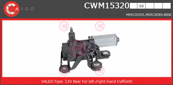 Casco CWM15320GS Мотор склоочисника CWM15320GS: Приваблива ціна - Купити у Польщі на 2407.PL!