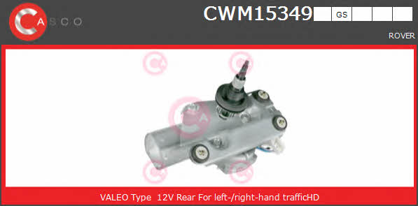 Casco CWM15349GS Мотор склоочисника CWM15349GS: Приваблива ціна - Купити у Польщі на 2407.PL!