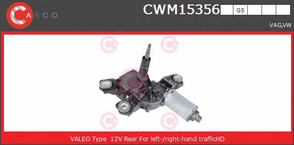 Casco CWM15356GS Silnik wycieraczki szyby CWM15356GS: Dobra cena w Polsce na 2407.PL - Kup Teraz!