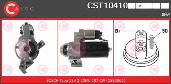Casco CST10410GS Стартер CST10410GS: Отличная цена - Купить в Польше на 2407.PL!