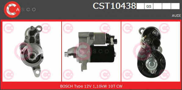 Casco CST10438GS Starter CST10438GS: Buy near me in Poland at 2407.PL - Good price!