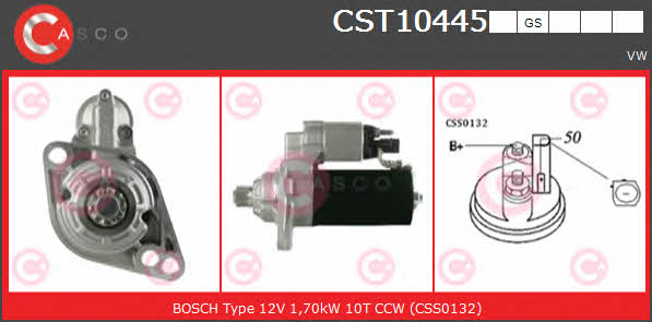 Casco CST10445GS Starter CST10445GS: Buy near me in Poland at 2407.PL - Good price!