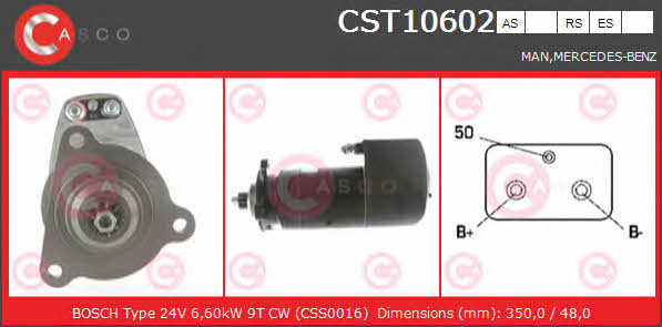 Casco CST10602ES Starter CST10602ES: Buy near me in Poland at 2407.PL - Good price!