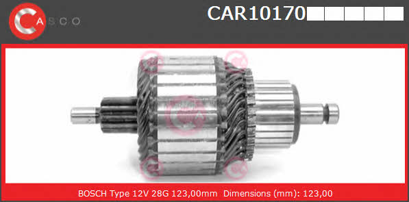 Casco CAR10170PS Armature, starter CAR10170PS: Buy near me at 2407.PL in Poland at an Affordable price!