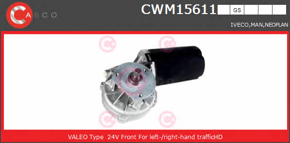 Casco CWM15611GS Wipe motor CWM15611GS: Buy near me at 2407.PL in Poland at an Affordable price!