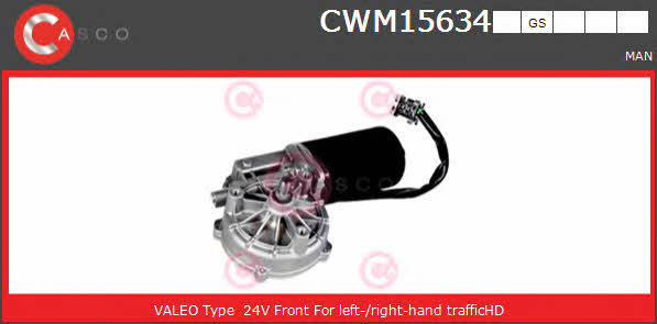 Casco CWM15634GS Wipe motor CWM15634GS: Buy near me at 2407.PL in Poland at an Affordable price!