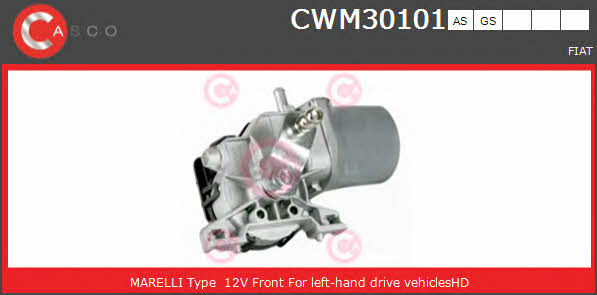 Casco CWM30101AS Мотор стеклоочистителя CWM30101AS: Отличная цена - Купить в Польше на 2407.PL!