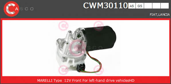 Casco CWM30110AS Wipe motor CWM30110AS: Buy near me in Poland at 2407.PL - Good price!