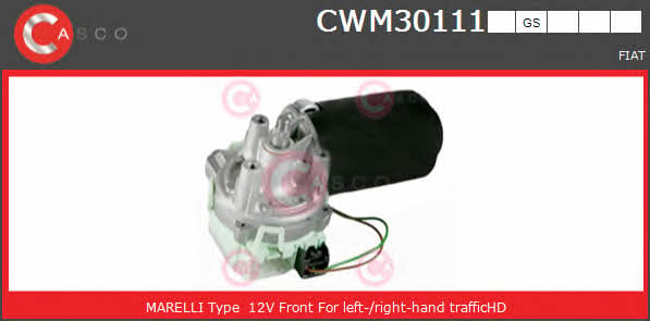Casco CWM30111GS Мотор склоочисника CWM30111GS: Приваблива ціна - Купити у Польщі на 2407.PL!