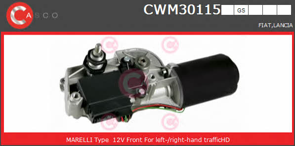 Casco CWM30115GS Мотор стеклоочистителя CWM30115GS: Отличная цена - Купить в Польше на 2407.PL!