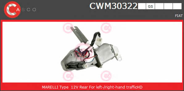 Casco CWM30322GS Wipe motor CWM30322GS: Buy near me in Poland at 2407.PL - Good price!