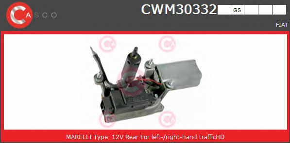 Casco CWM30332GS Wipe motor CWM30332GS: Buy near me in Poland at 2407.PL - Good price!