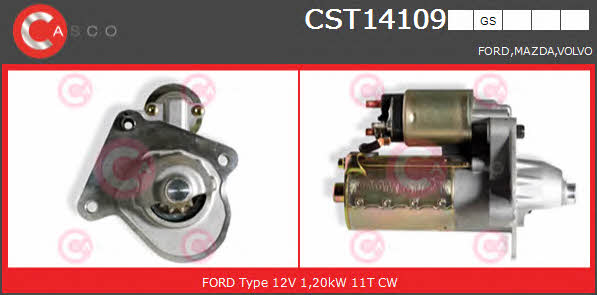 Casco CST14109GS Starter CST14109GS: Buy near me in Poland at 2407.PL - Good price!