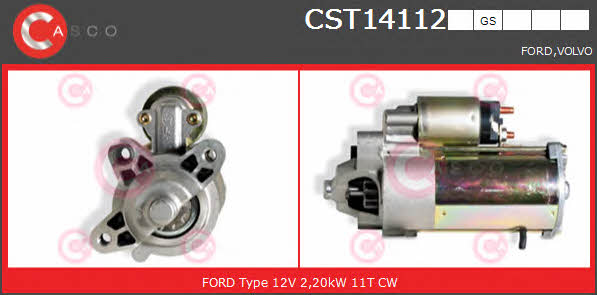 Casco CST14112GS Starter CST14112GS: Buy near me in Poland at 2407.PL - Good price!