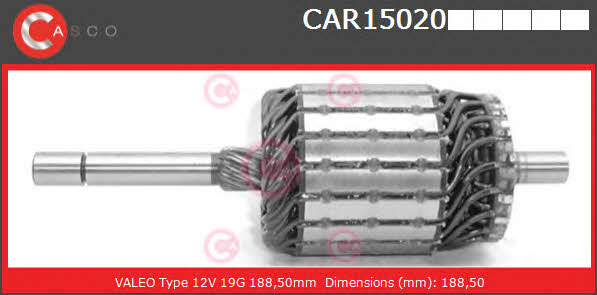 Casco CAR15020PS Armature, starter CAR15020PS: Buy near me in Poland at 2407.PL - Good price!