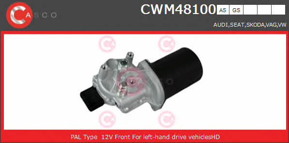 Casco CWM48100AS Мотор стеклоочистителя CWM48100AS: Отличная цена - Купить в Польше на 2407.PL!