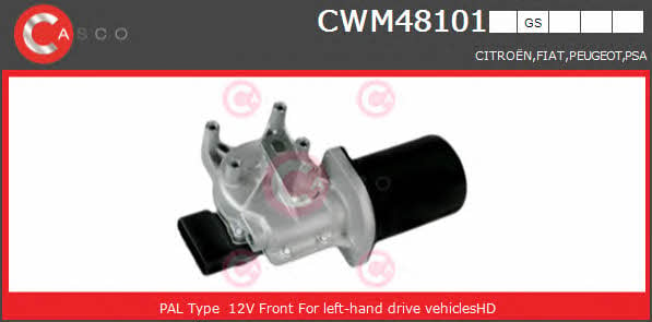 Casco CWM48101GS Wipe motor CWM48101GS: Buy near me in Poland at 2407.PL - Good price!