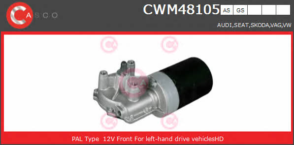 Casco CWM48105AS Мотор стеклоочистителя CWM48105AS: Купить в Польше - Отличная цена на 2407.PL!